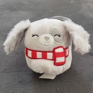 Christmas 4 inch Squishmallows Plush Christmas Ornament Ivy the Puppy Dog 2022